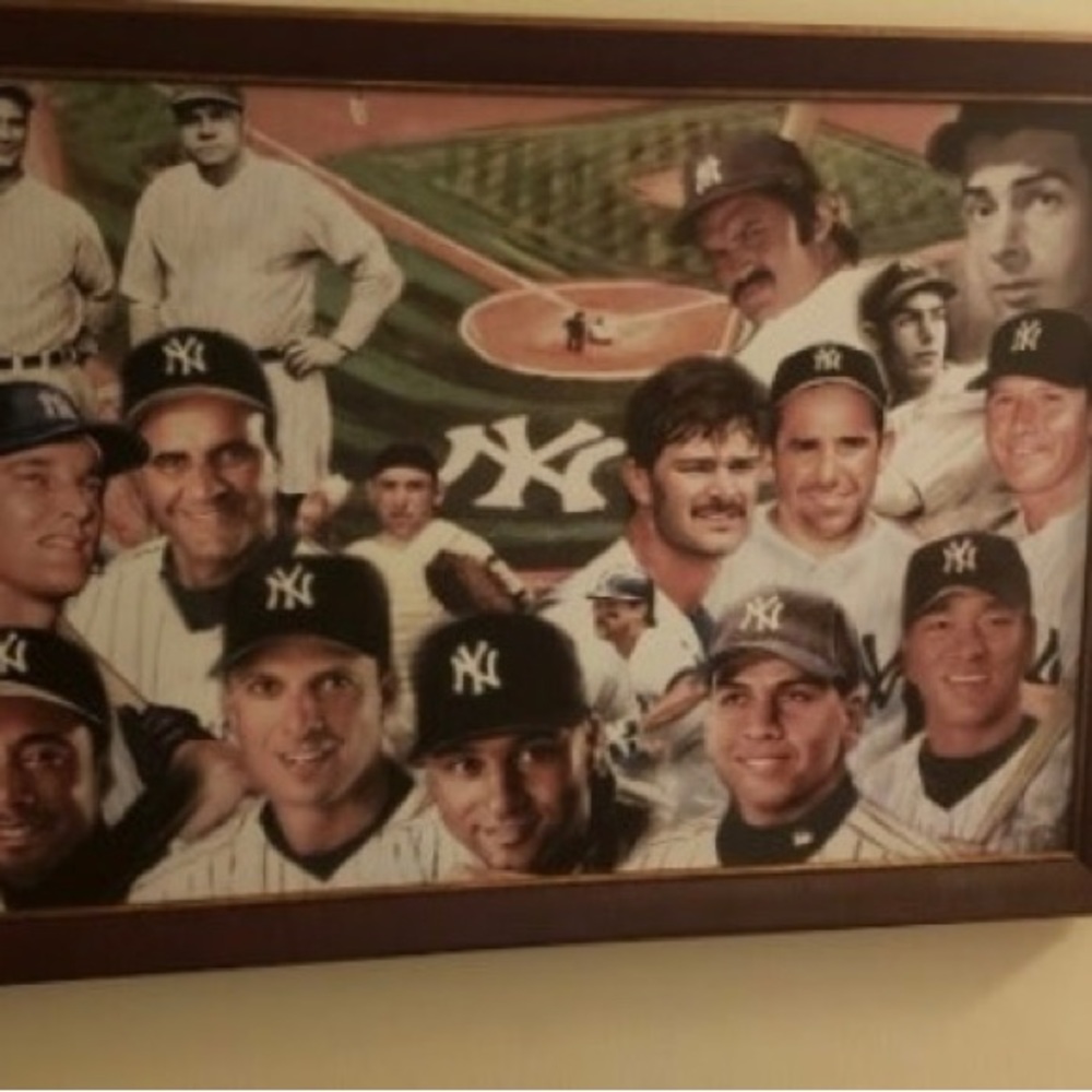 Original Like New Yankees Greats Canvas Painting